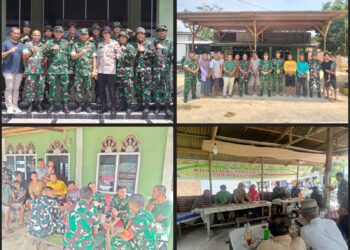Pasis Dikreg LXVIII Seskoad Edukasi Warga Kampar Cegah Karhutla