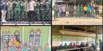 Pasis Dikreg LXVIII Seskoad Edukasi Warga Kampar Cegah Karhutla