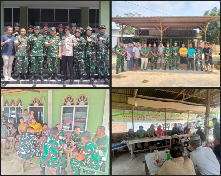 Pasis Dikreg LXVIII Seskoad Edukasi Warga Kampar Cegah Karhutla