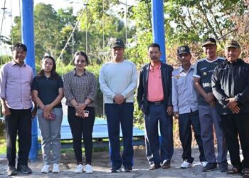 Bupati Humbahas Tinjau Pembangunan Infrastruktur