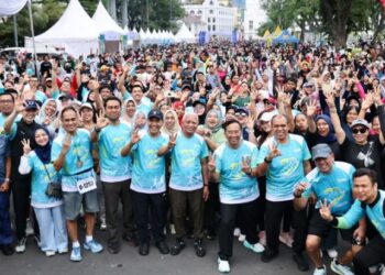 HUT ke-33 RS H Adam Malik: Wagub Sumut Surya Lepas Jalan Santai