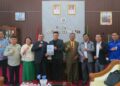 Bupati Humbahas Sambut Kunjungan Panitia Pembangunan HKBP Marbun Pollung