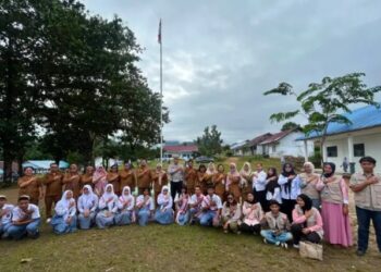 Sat Lantas Polres Pakpak Bharat Edukasi Pelajar SMA Negeri 1 Sigunung Tertib Berlalu Lintas