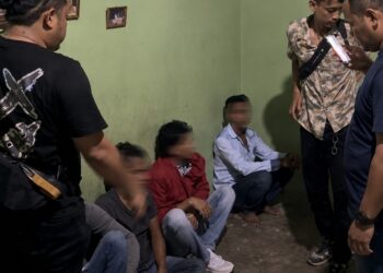 Polres Pelabuhan Belawan Grebek Sarang Narkoba di Klumpang Kebun, 4 Orang Ditangkap
