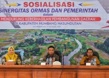 Bupati Humbahas Dorong Sinergitas Ormas dan Pemerintah untuk Pembangunan Daerah
