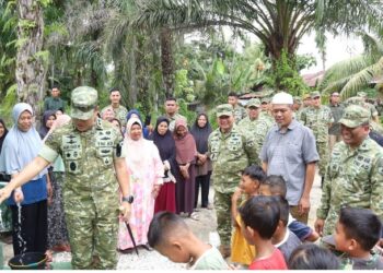 Pangdam XIX Tuanku Tambusai Tinjau Program Manunggal Air Bersih Dumai