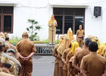 Jadi Pembina Apel Gabungan, Asisten I Setdako Binjai Tekankan Pariwisata sebagai Ekosistem Ekonomi Terpadu