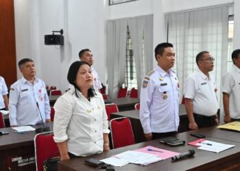 Bupati Humbang Hasundutan Ikuti Sosialisasi Pemulihan UMKM Terdampak Bencana