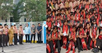 Kontingen Pramuka Sumut dan Binjai Berangkat Menuju Jambore Nasional XII 2026