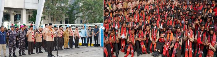 Kontingen Pramuka Sumut dan Binjai Berangkat Menuju Jambore Nasional XII 2026