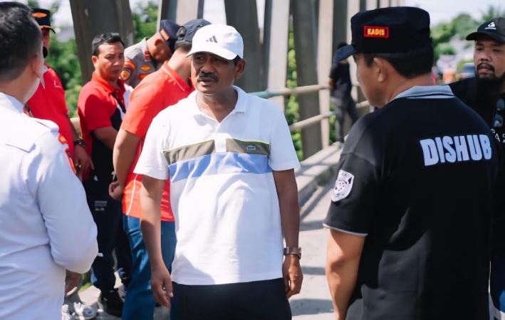 Wali Kota Binjai Tinjau Jembatan Payaroba-Cengkeh Turi, Pastikan Penanganan Segera