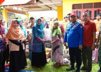 Pemko Binjai Salurkan Bantuan Logistik untuk Korban Kebakaran di Timbang Langkat