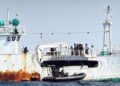 KRI Kerambit-627 Tangkap MV King Sun, Diduga Bawa 1,3 Ton Ketamine Senilai Rp2,6 Triliun