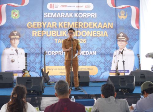 Dinas Kominfo Medan Raih Juara II Lomba Pidato POV Wali Kota di HUT Ke-81 RI