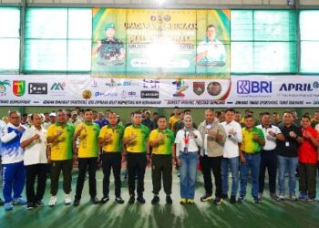 Kejurnas Tenis Piala Pangdam XIX Tuanku Tambusai Bergulir di Pekanbaru