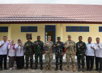 TNI AD dan US Army Renovasi SDN 04 Peracak dalam Latma Ksatria Warrior 2026