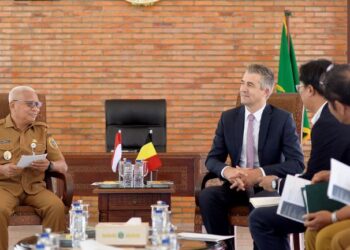 Wagub Surya Tawarkan Potensi Investasi Sumut kepada Dubes Belgia