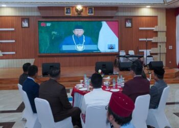 Wali Kota Medan Ikuti Upacara Detik-Detik Proklamasi HUT ke-81 RI Secara Live Streaming