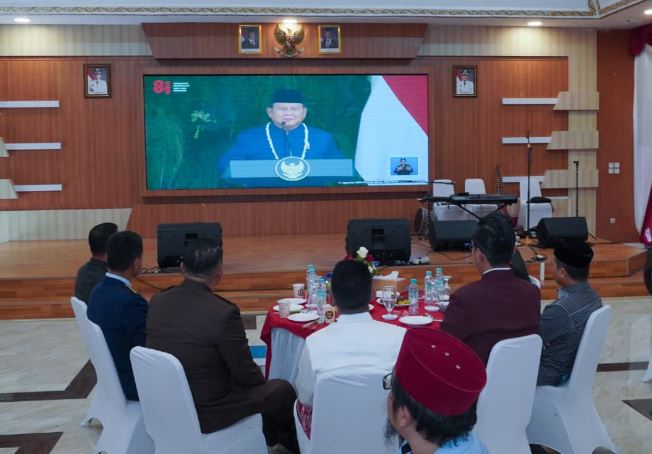 Wali Kota Medan Ikuti Upacara Detik-Detik Proklamasi HUT ke-81 RI Secara Live Streaming