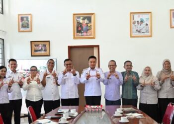 Kepala BPJPH Provsu Audiensi dengan Bupati Humbahas Bahas Sertifikasi Halal UMKM