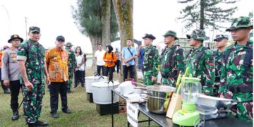 Antisipasi Erupsi Sinabung: Pangdam I/Bukit Barisan Siagakan 1.279 Personel di Tanah Karo