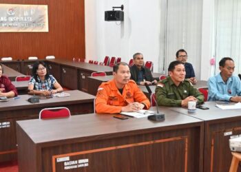 Pemkab Humbahas Ikuti Rakor Pembentukan Satgas PRR Pascabencana, Fokuskan Penanganan Huntap dan Perikanan