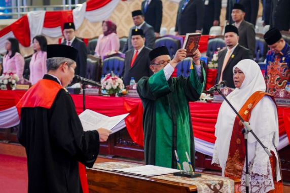 Sri Rezeki Resmi Jadi Wakil Ketua DPRD Medan, Rico Waas Dorong Sinergi