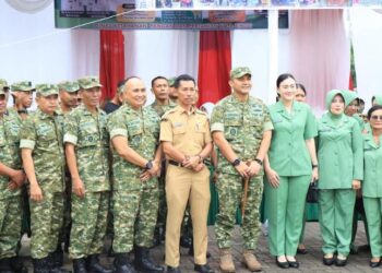 Sedia Bahan Pokok Murah, Pemko Binjai Gelar Gerakan Pangan Murah di Bazar TNI