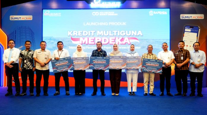 Bapenda Sumut dan Bank Sumut Hadirkan KMG Merdeka untuk Pembayaran Pajak Kendaraan ASN