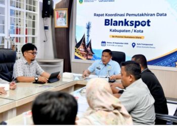 Kominfo Sumut Dorong Pemkab dan Pemkot Perbarui Data Blankspot Demi Pemerataan Akses Internet