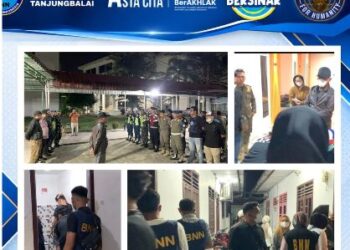BNNK Tanjungbalai Razia Tempat Hiburan dan Indekos, 27 Orang Positif Narkoba