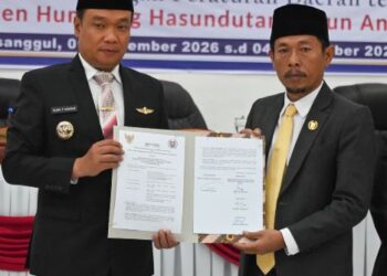 Bupati Bersama DPRD Humbahas Sepakati Ranperda PAPBD TA 2026 dalam Rapat Paripurna