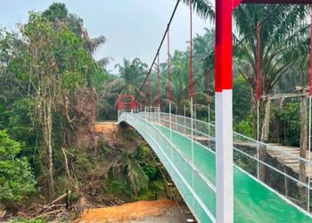 Jembatan Gantung Bolatan Rampung 100 Persen, Warga Kini Punya Akses Lebih Aman