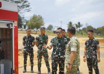 Antisipasi Karhutla, Tim Mabes TNI Beri Pembekalan dan Sosialisasi Gulbencal di Yonif 828/Bwm Tanah Bumbu