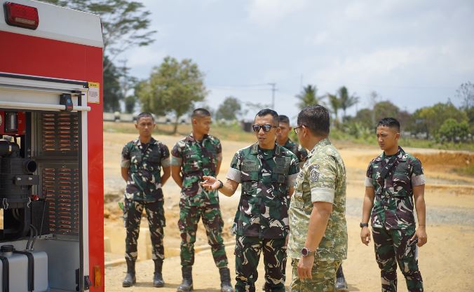 Antisipasi Karhutla, Tim Mabes TNI Beri Pembekalan dan Sosialisasi Gulbencal di Yonif 828/Bwm Tanah Bumbu
