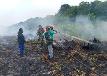 Pangdam XIX/Tuanku Tambusai Lepas 91 Personel Tim Penyuluh Karhutla Riau