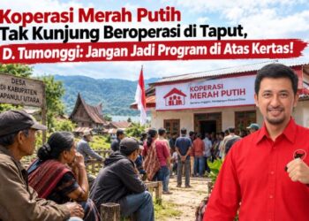 Koperasi Merah Putih di Taput Mandek, Tumonggi: Jangan Jadi Program di Atas Kertas!