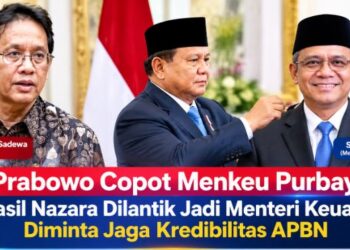 Prabowo Copot Menkeu Purbaya, Suahasil Nazara Dilantik Jadi Menteri Keuangan, Diminta Jaga Kredibilitas APBN