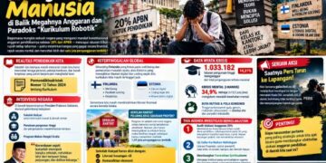 Menagih Kedaulatan Manusia di Balik Megahnya Anggaran dan Paradoks “Kurikulum Robotik”