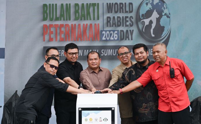 Pemprov Sumut Genjot Sektor Peternakan dan Targetkan Sumut Bebas Rabies 2030