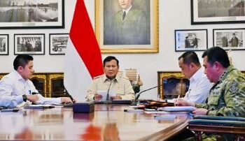 Presiden Prabowo Pimpin Ratas Penanganan Bencana, Tegaskan Mitigasi dan Kesiapsiagaan Nasional