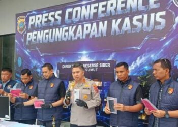 Polda Sumut Bongkar Penipuan Online Modus Nonton Film, Korban Rugi Puluhan Juta