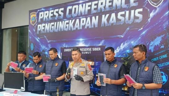 Polda Sumut Bongkar Penipuan Online Modus Nonton Film, Korban Rugi Puluhan Juta