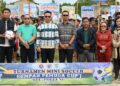 Bupati Oloan Paniaran Nababan Buka Turnamen Mini Soccer Sumpah Pemuda Cup 1 di Pollung