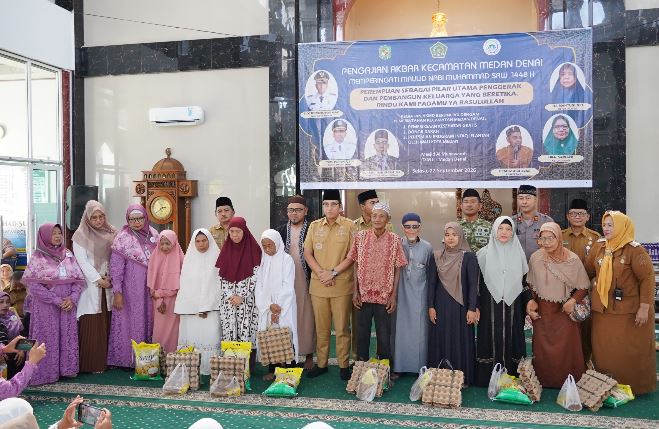 Gagas Program Anjeli dan Kusalam, Kecamatan Medan Denai Tuai Apresiasi Wali Kota Medan