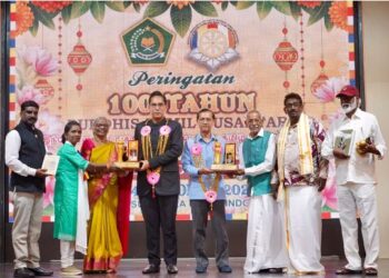 Hadiri 100 Tahun Buddhis Tamil Nusantara, Wali Kota Medan Rico Waas Sebut Keberagaman Kekuatan Kota