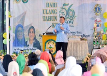 Hadiri HUT ke-56 BKOW, Pj Sekdaprov Sumut Dorong Perempuan Jadi Penggerak Ekonomi