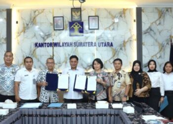 Sekretariat DPRD Kota Medan Gelar Harmonisasi Raperda Pajak dan Retribusi Daerah Bersama Kemenkum Sumut