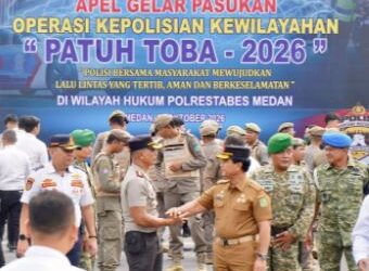 Polrestabes Medan Gelar Operasi Patuh Toba 2026, Sasar 10 Pelanggaran Prioritas