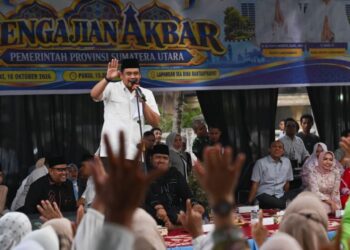Gubernur Sumut Bobby Nasution Targetkan Pengaspalan Jalan Pesisir Labuhanbatu 16 Km